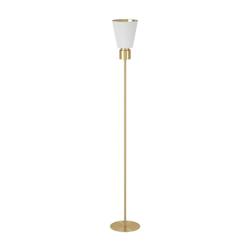 Lampadar, Eglo, Metal, 40 W, 230 V, 170 cm, Auriu/Alb