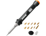 Ciocan De Lipit Tip Letcon si Aparat De Pirogravura Fara Acumulator Worx Makerx Wx744.9 20v, Accesorii Incluse