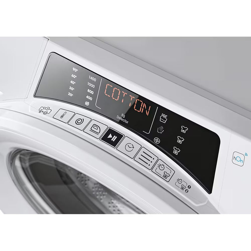 Masina de spalat rufe Candy RO 1496DWMT/1-S, clasa A, 9 kg, 1400 rpm, Motor Inverter, Steam, Mix Power Systems, Conectivitate WiFi/ hOn app, alba