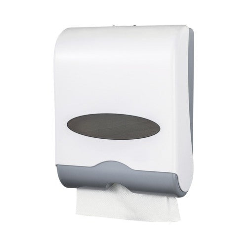 Dispenser prosoape de hartie, 260x135x330, alb