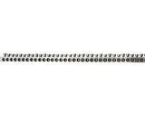 Bara De Nul Cu Suruburi M4 Comtec 1m 6x6 Mm, Pentru Tablou Electric Cu Sina