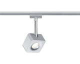 Spot Cu Led Integrat Pentru Sina Paulmann Urail Cube 8w 770 Lumeni, Crom Mat
