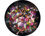Tablou Sticla Rotund Flower Bouquet I Ø 20 Cm