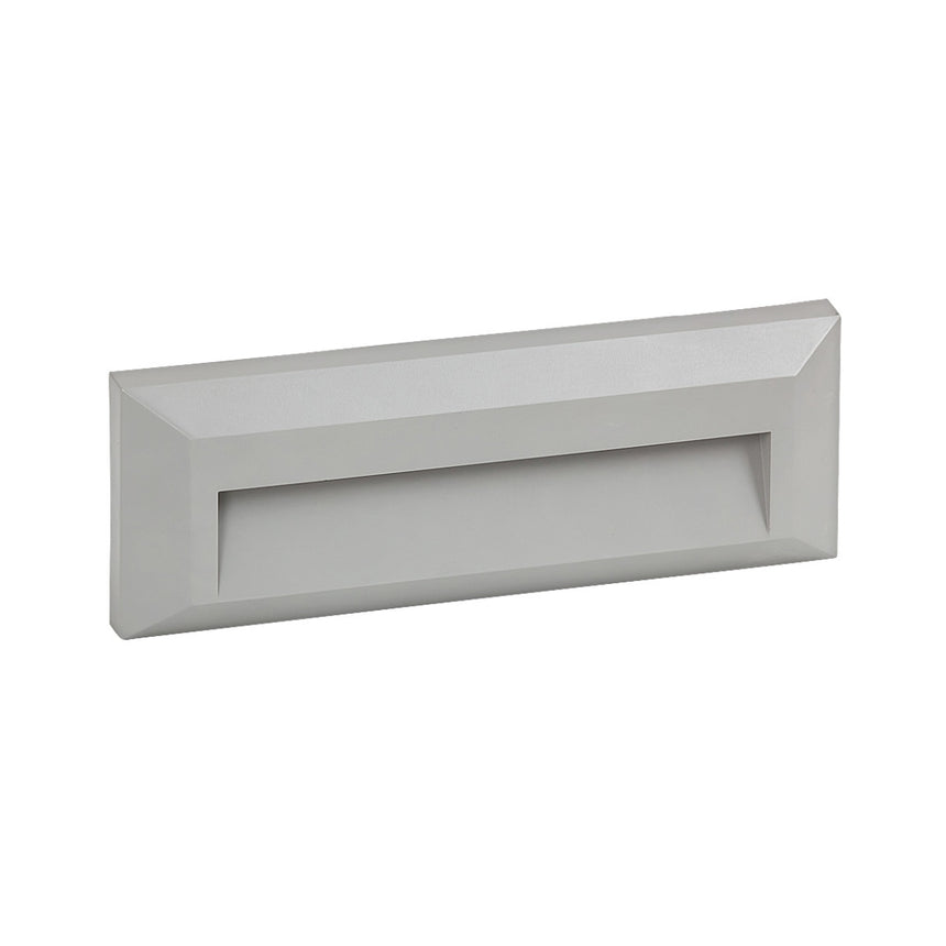 Aplica perete exterior, Rabalux, Soclu LED, Clasa G, Plastic, Gri