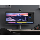 Sistem PC All in One HP Envy 34-c0008nq, Intel Core i5-11400 pana la 4.4GHz, 34" 5K, 16GB, SSD 1TB, NVIDIA GeForce RTX 3060 6GB, Windows 11 Home, Argintiu