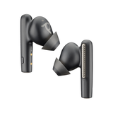 Casti Poly Voyager Free 60, Bluetooth®, Active Noise Cancelling (ANC), adaptor USB-C BT700C, Carbon Black Earbuds, carcasa incarcare cu touch, Negru