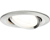 Spot Led Incastrat Nova Gu10 Max. 1x35w Ø84 Mm, Nichel Mat