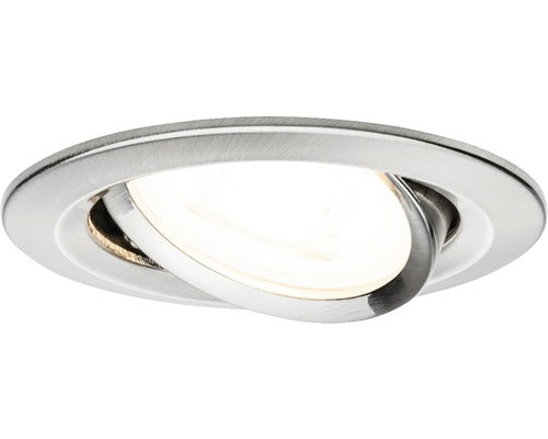 Spot Led Incastrat Nova Gu10 Max. 1x35w Ø84 Mm, Nichel Mat
