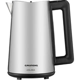 Fierbator apa GRUNDIG Delisia WK8681, 1.7l, 2400W, Argintiu-Negru