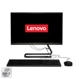 Sistem All-in-One Lenovo IdeaCentre 3 22IIL5 cu procesor Intel® Core™ i3-1005G1 pana la 3.40 GHz, Ice Lake, 21.5", Full HD, IPS, 8GB DDR4, 256GB SSD M.2, Intel UHD Graphics, Free DOS, Black