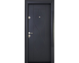 Usa De Intrare Metalica Pentru Interior Modern 341 Gri Antracit 88x201 Cm Dreapta