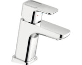 Baterie sanitara ciuveta cu ventil, Ravak, 10° TD 013, Stativa, Alama, Argintiu, 170 mm