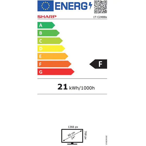 Televizor LED, SHARP 24BB0E, HD Ready, 60 cm