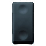 Intrerupator,Gewiss,cap cruce, 1M, 16A, system, negru, GW21579
