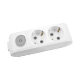 Prelungitor suco X-tendia Panasonic, 2 prize, cu intrerupator, protectie copil, fara fir