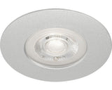 Spot Led Incastrat Kulana 5w 460 Lumeni Ip44, 3000k Variabil, Ø90 Mm, Crom Mat