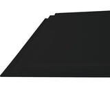 Placa Bravo PVC 1000x1000x3 mm Neagra