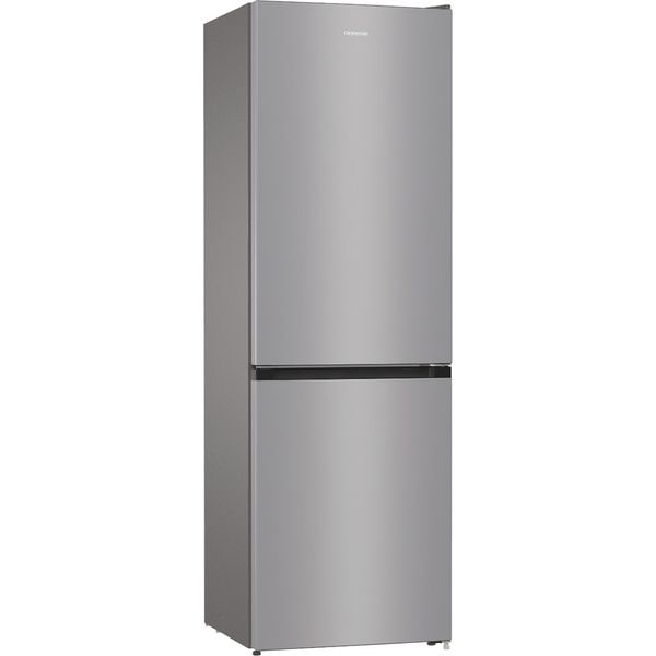 Combina Frigorifica GORENJE RK6192ES4, 314 l, H 185 cm, Clasa E, Argintiu