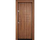 Usa de Intrare Metalica Pentru Interior Modern 322 Teak ST003 88x201 cm Dreapta