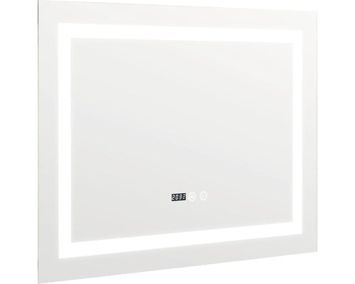 Oglinda baie cu iluminare LED, dezaburire si functie Touch 80x60 cm IP44 80-7-3-3