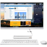 Sistem PC All in One LENOVO IdeaCentre A340-24IWL, 23.8" Full HD, Intel Core i3-10110U pana la 4.1GHz, 8GB, SSD 256GB, Intel UHD Graphics, Free Dos, Alb