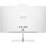 Sistem PC All in One HP 24-cb1054nq, Intel Core i7-1255U pana la 4.7GHz, 23.8" Full HD Touch, 16GB, 1TB, SSD 512GB, Intel Iris Xe Graphics, Free DOS, Alb