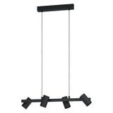 Lustra EGLO GATUELA 1 99463, E14 4X25W IP20, Negru