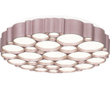 Plafoniera Cu Led Integrat Terra 24w 1800 Lumeni, Cafeniu