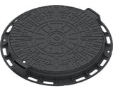 Capac Rotund VODALAND din Polipropilena PL600 A15 Ø 800 mm 80 mm Negru