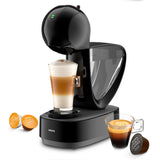 Espressor cu capsule Krups NESCAFÉ® Dolce Gusto® Infinissima Touch KP270810, 1600W, 15 bari, capacitate rezervor 1.2L, 35 de retete, ecran LED, Negru