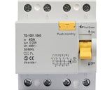 Intreruptor Automat Cu Protectie Diferentiala Total Green Rcbo 3p+n 40a 6ka/30ma, Curba C