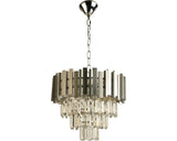 Candelabru Discret E14 Max. 5x11w, Argintiu