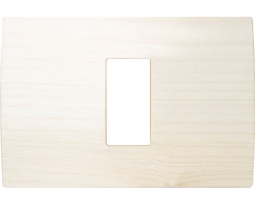Rama Aparataje Tem Pure 1/3 Module, Nuanta Lemn Artar