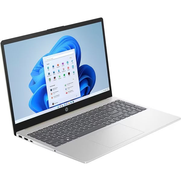 Laptop HP 15-fc0006nq cu procesor AMD Ryzen™ 5 7520U pana la 4.30 GHz, 15.6", Full HD, IPS, 16GB, 512GB SSD, AMD Radeon™ Graphics, Windows 11 Home, Warm Gold
