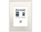 Rama Foto Lemn Zermatt Alba 61x91, 5 Cm