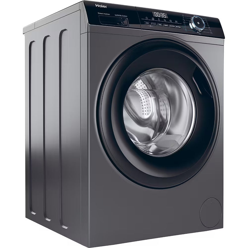 Masina de spalat rufe frontala HAIER HW80-B14939S8, Steam, 8 kg, 1400rpm, Clasa A, Alb