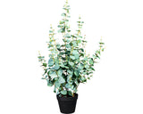 Planta Artificiala Eucalipt In Ghiveci H 80 Cm Verde