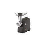 Masina de tocat carne Tefal NE477838, capacitate 2.3kg/min, 2000W, set 3 grile de inox, set 3 conuri pentru razuit, sertar pentru depozitare, accesoriu carnati/suc de rosii/kebbe, negru