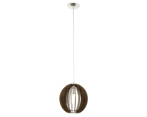 Pendul Cossano E27 Max. 1x60w, Lemn Natur