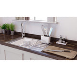 Chiuveta din inox Romesco, 77 x 51.1 x 23.6 cm, 1 cuva, 1 tocator si 1 picurator