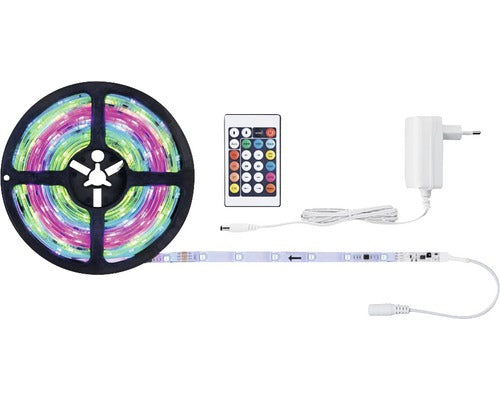 Banda Led Rgb Simpled Motion 10m 17w, Incl. Telecomanda & Alimentator