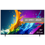 Televizor LG QNED 86QNED80T3A, 218 cm, Smart, 4K Ultra HD, Clasa E (Model 2024)