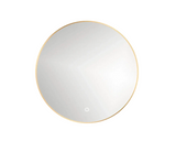 Oglinda Baie Cu Led Cordia Round Line Blacklight Ø 60 Cm Senzor Touch Ip 44