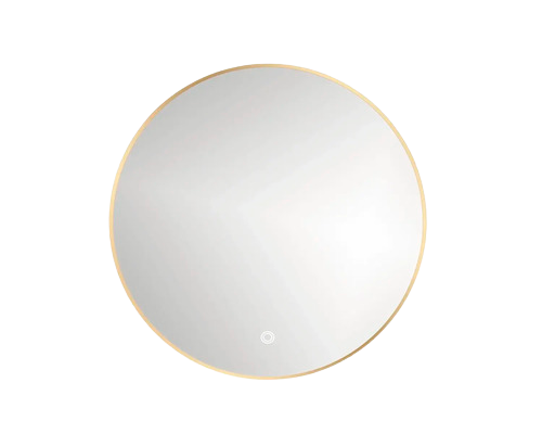Oglinda Baie Cu Led Cordia Round Line Blacklight Ø 60 Cm Senzor Touch Ip 44