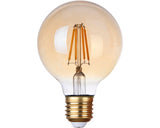 Bec Vintage Led Flair E27 4w, Glob G80, Durata Viata 15.000 H (380 Lumeni)