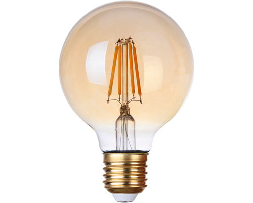 Bec Vintage Led Flair E27 4w, Glob G80, Durata Viata 15.000 H (380 Lumeni)