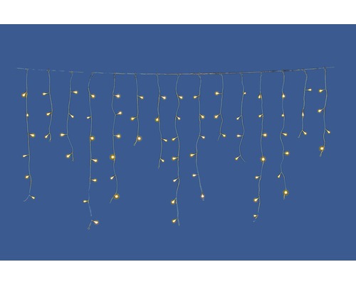 Instalatie Tip Turturi Cu 160 Led-uri, 3 X 0, 7 M, Alb Cald