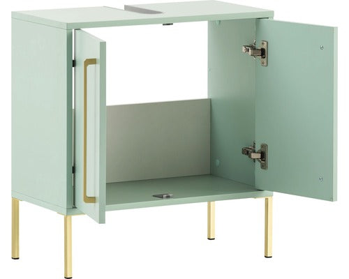 Baza Lavoar Sarah WBU570, 2 Usi, PAL, 57,1 cm, Verde Menta