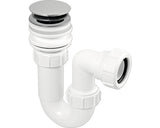 Sifon lavoar rigid 1 1/4” cu ventil click-clack