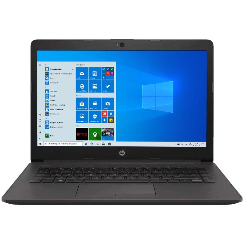 Laptop ultraportabil HP 245 G8 cu procesor AMD Ryzen 5 3500U, 14", Full HD, 8GB, 256GB SSD, AMD Radeon Graphics, Windows 10 Home, Dark Ash Silver
